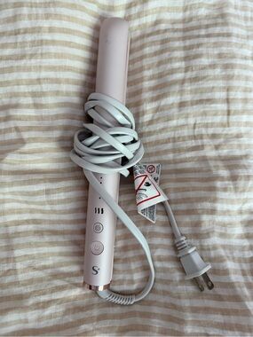 T3 Pink Ceramic single pass hair straightener
